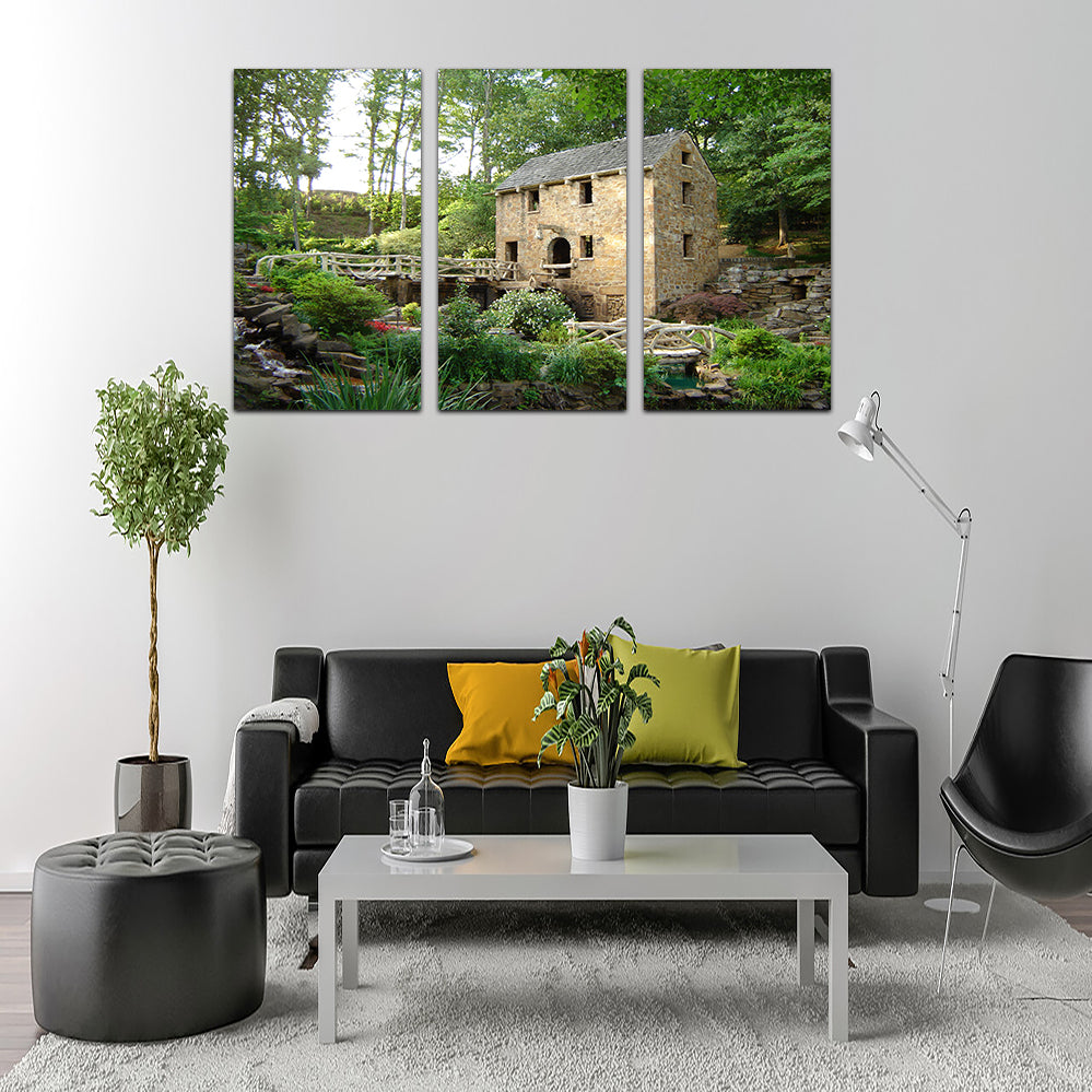 Stunning Old Mill Canvas Wall Art - Museum Quality for Your Home