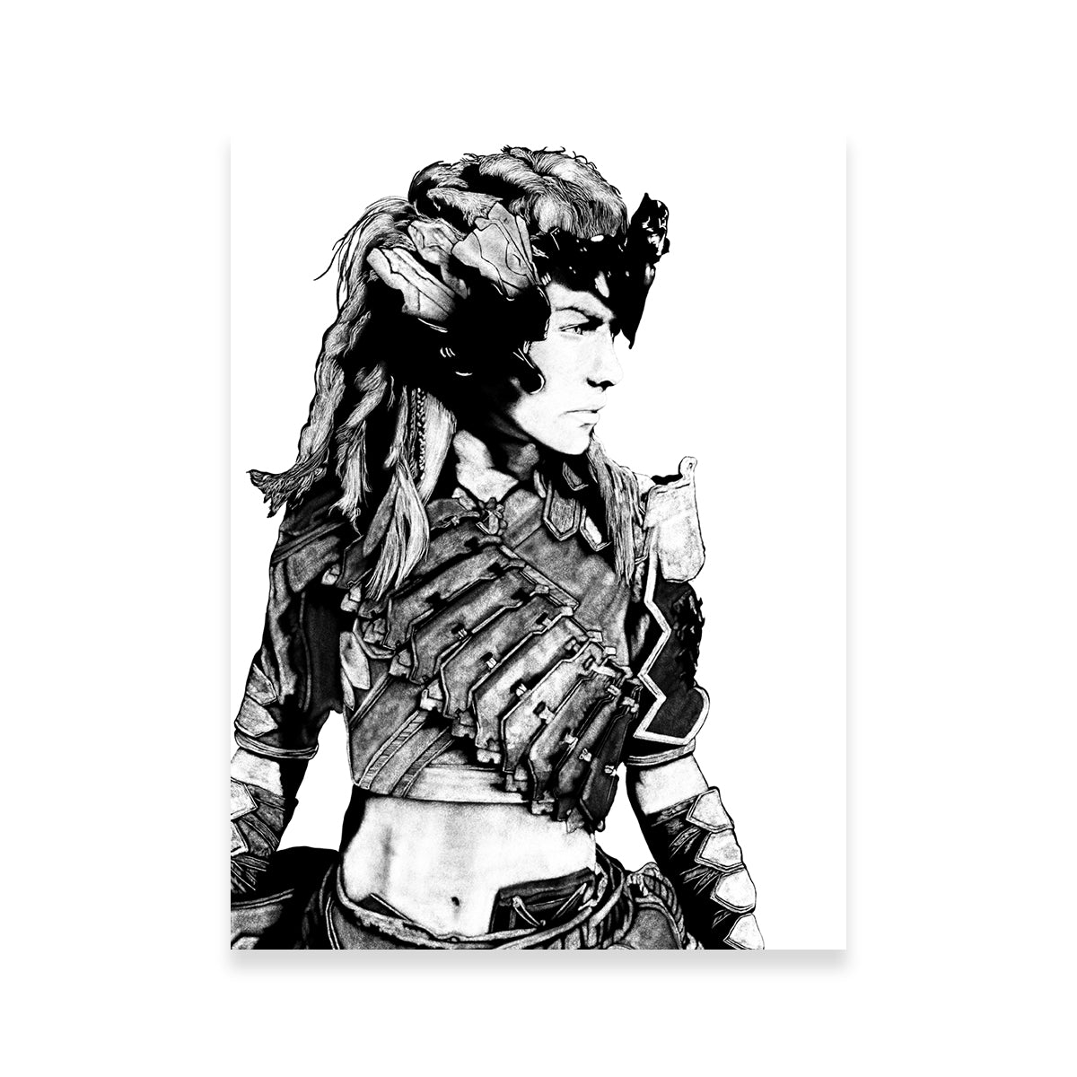 Stunning Aloy 2 Wall Art by JPS Darko Art