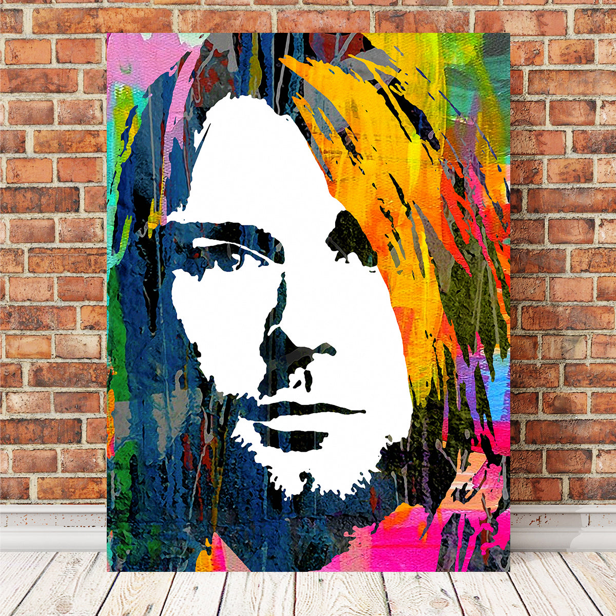 Nirvana Cobain Stunning Wall Art by Stephen Chambers