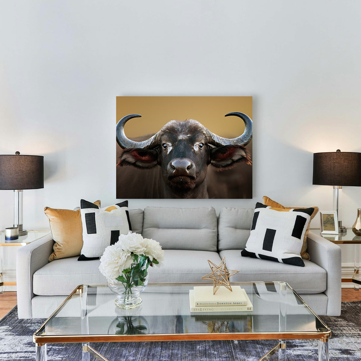 Stunning Cape Buffalo Wall Art from Kruger National Park