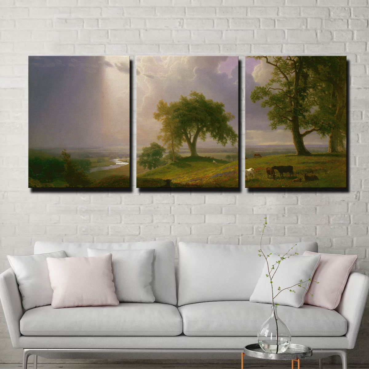 Stunning California Spring Wall Art by Albert Bierstadt