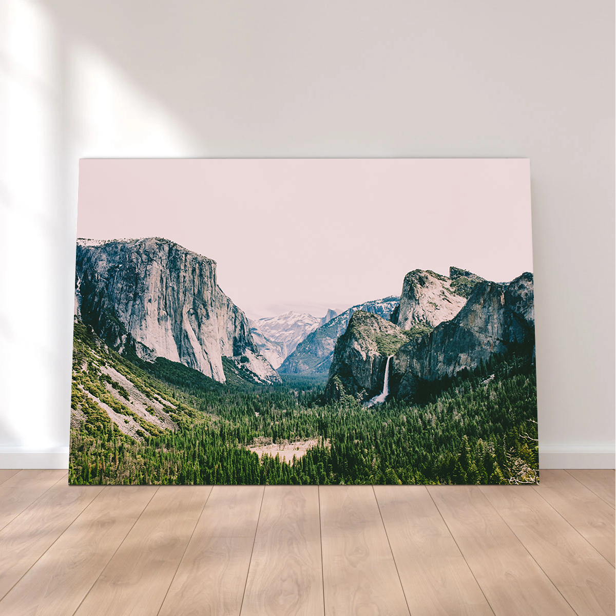 Stunning Pink Yosemite Wall Art by Kyle Sherry