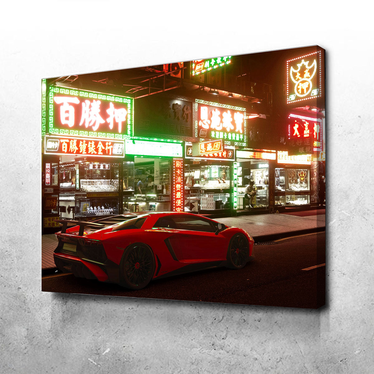 Stunning Night Villain Wall Art by Vynton