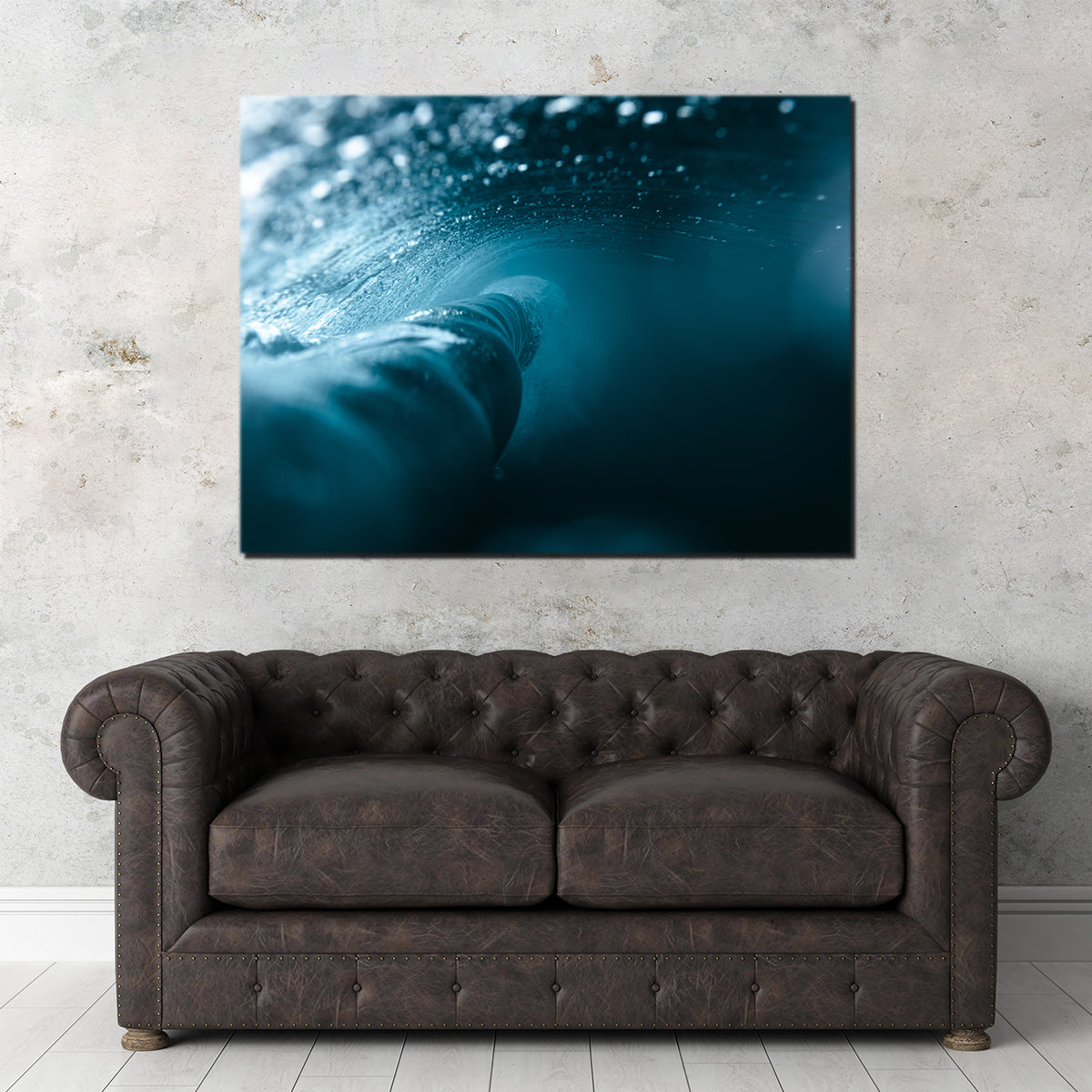 Behind the Wave Stunning Wall Art by Lucas Moore