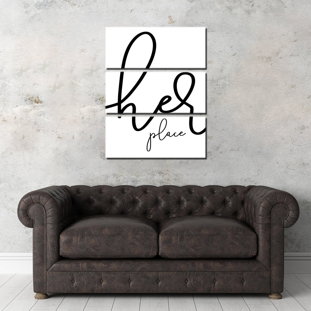 Stunning Her Place Wall Art by Melanie Viola