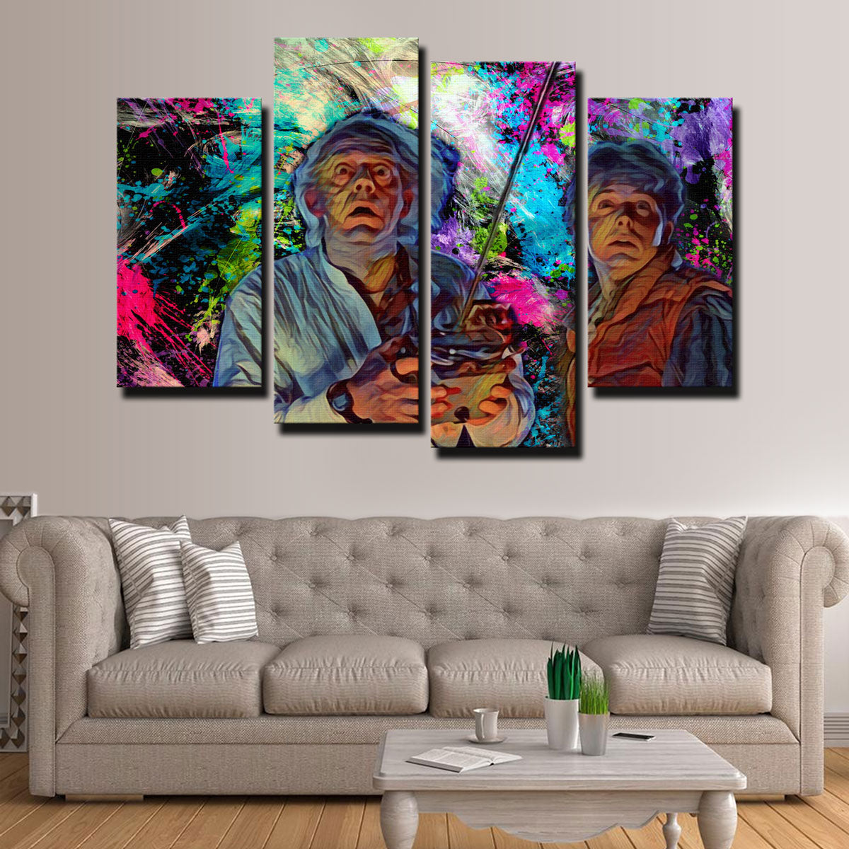 Back to the Future Authentic Wall Art - Museum-Quality Canvas Print