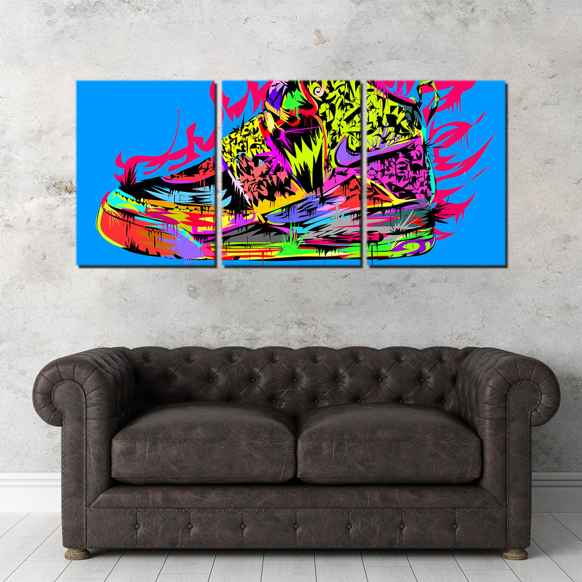 Stylish Air Yeezy Inspired Wall Art for Your Home Decor
