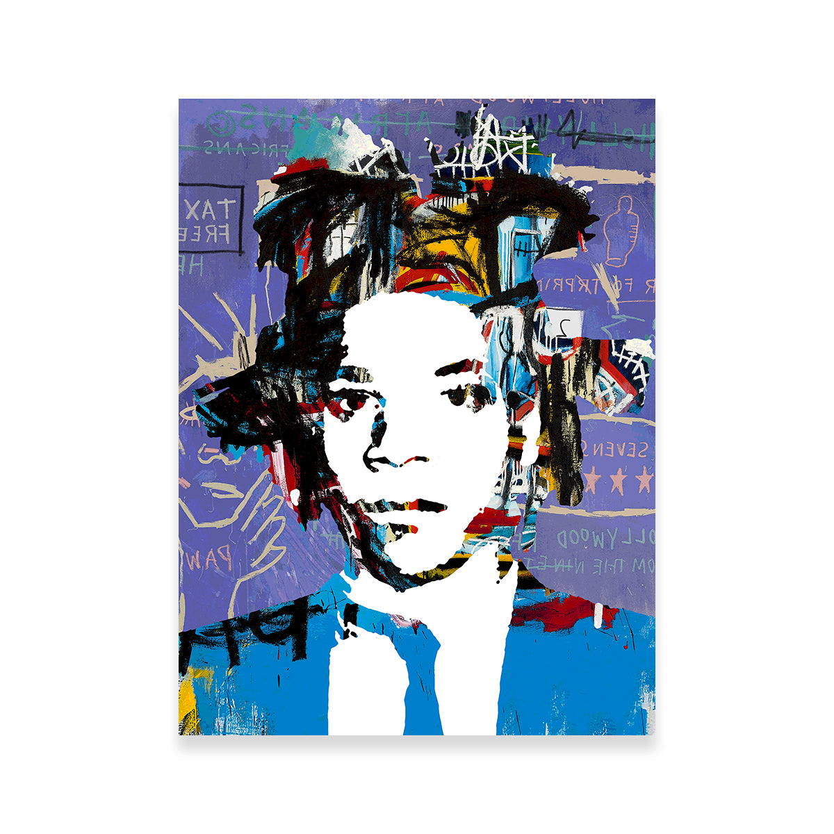 Unique Basquiat Inspired Wall Art for Home Decor