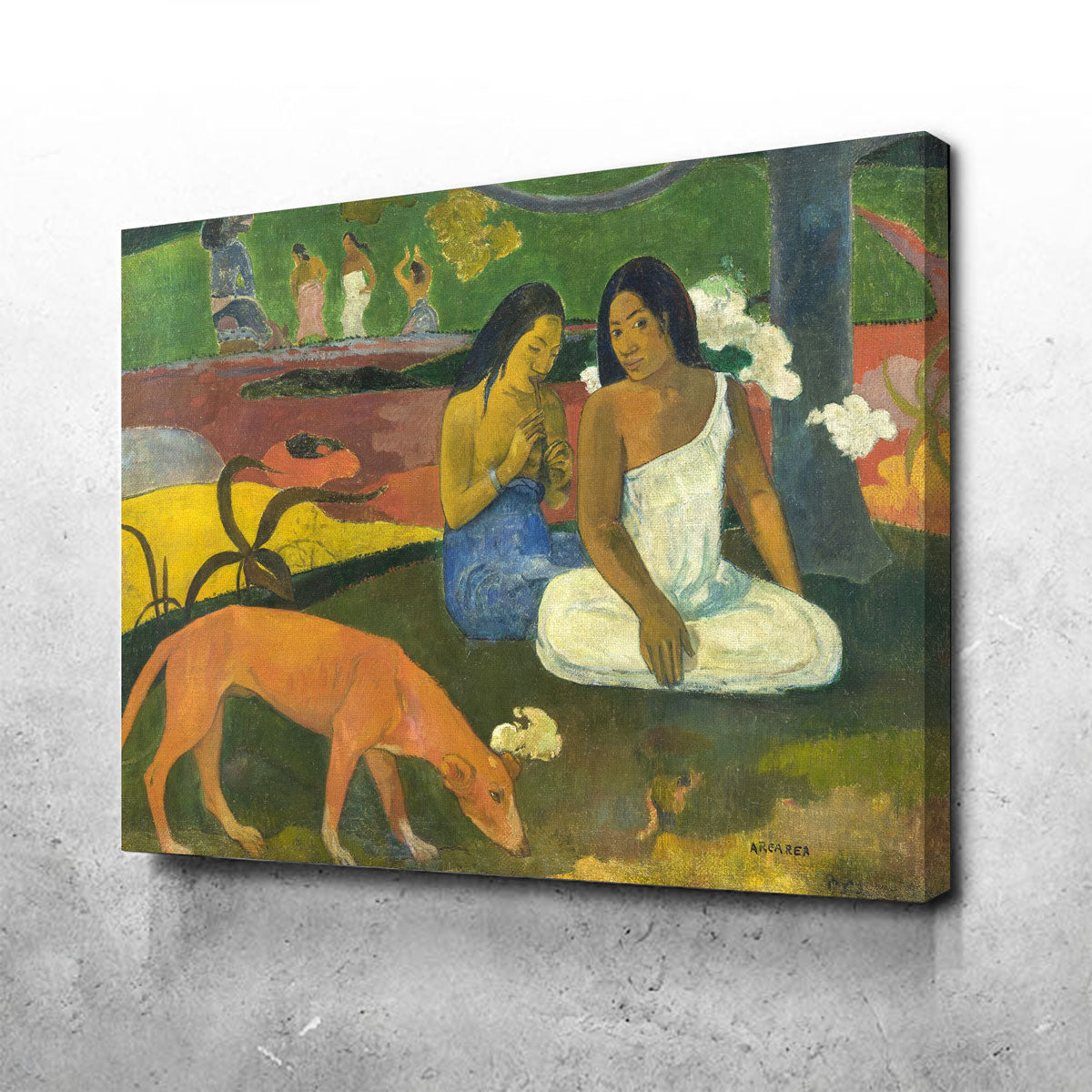 Exquisite Arearea Wall Art by Paul Gauguin