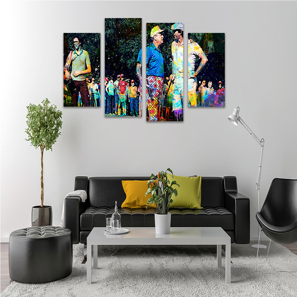 Al & Ty - Stunning Caddyshack Wall Art for Home Decor