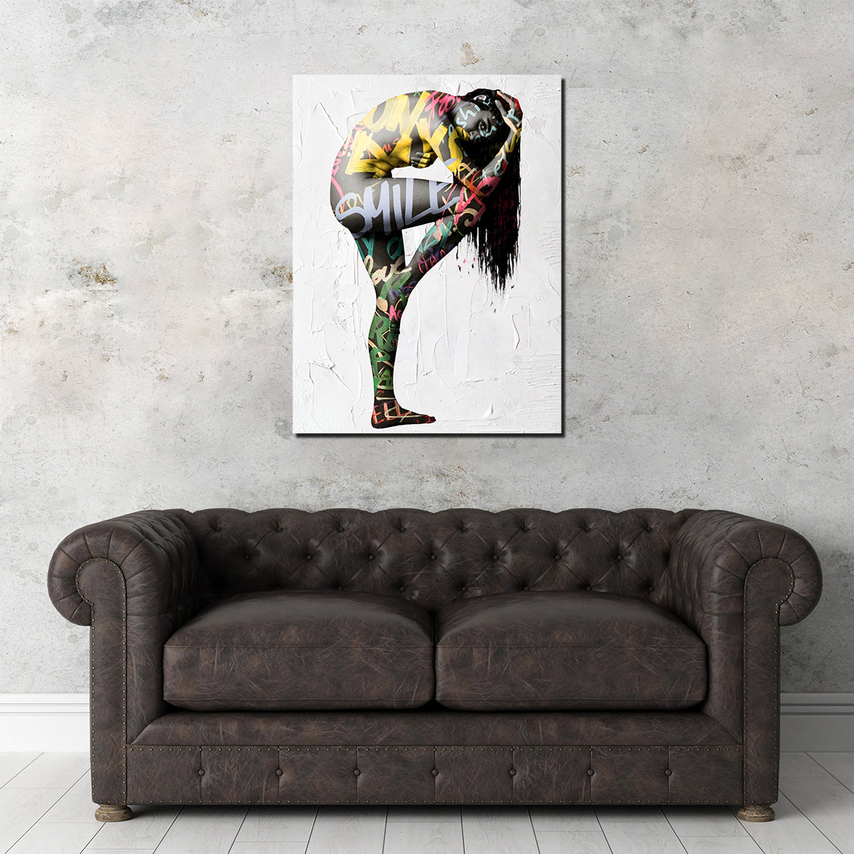 Stunning Smile Only Wall Art by Stephen Chambers