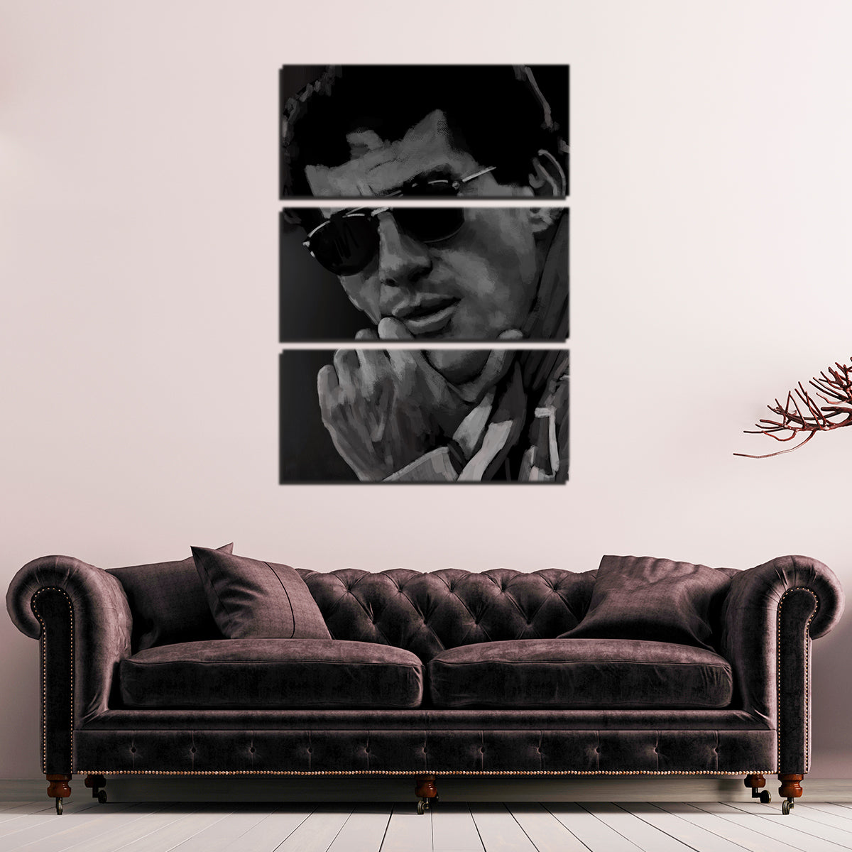 Stunning Senna Wall Art by Andy Brackpool