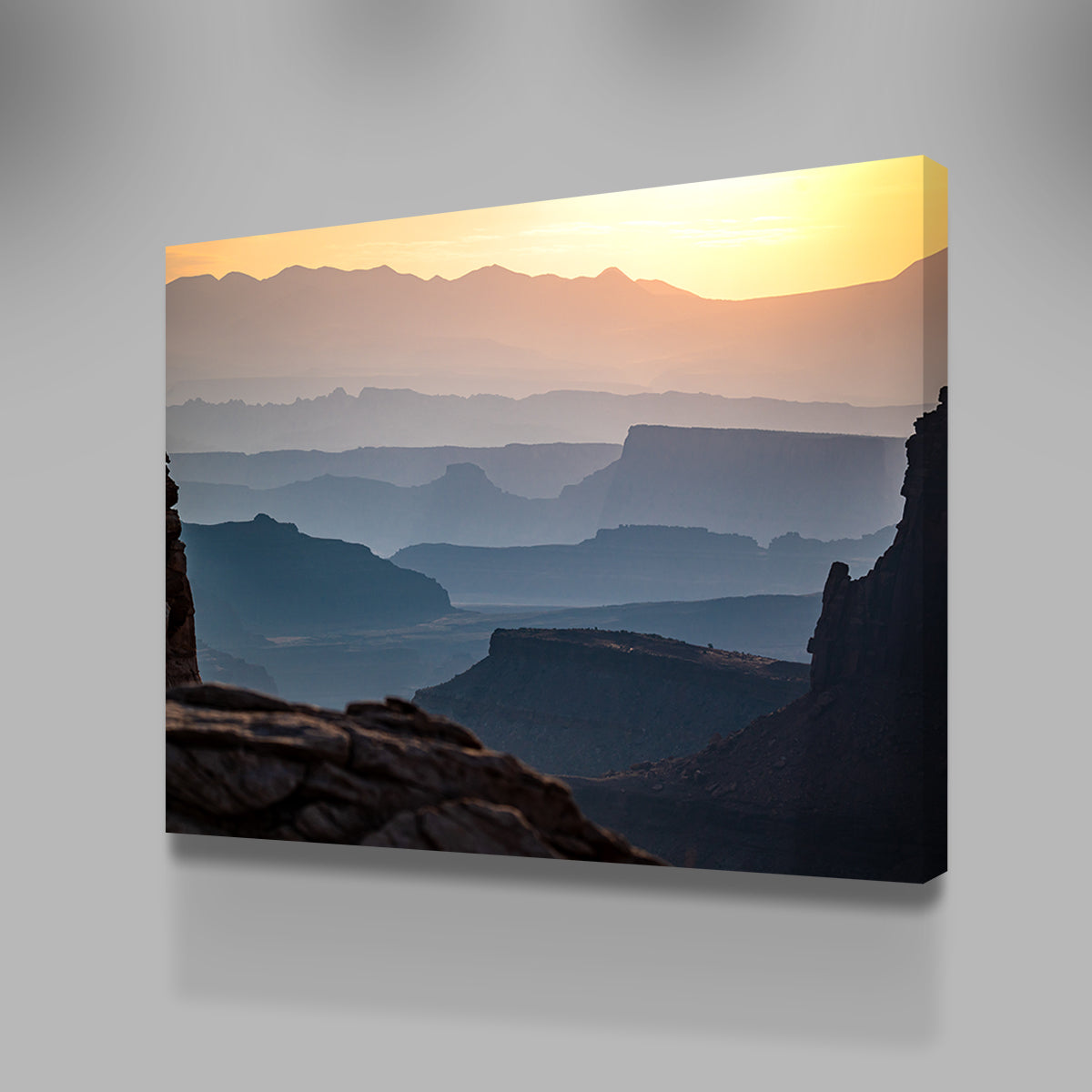 Stunning Canyonland Sunrise Wall Art by Lucas Moore
