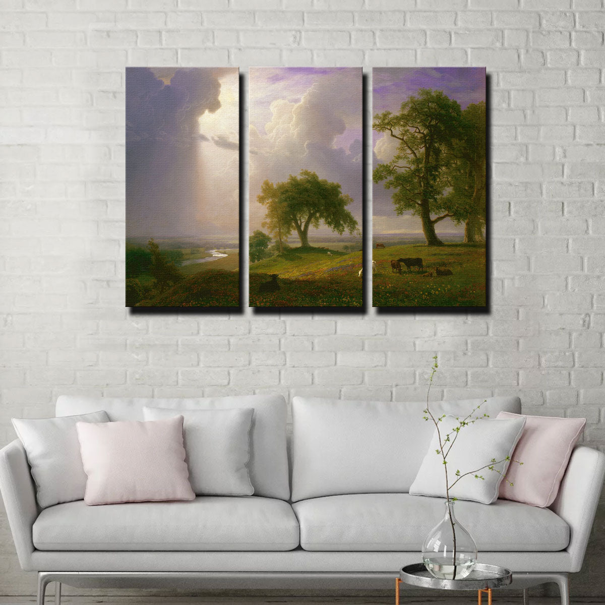 Stunning California Spring Wall Art by Albert Bierstadt