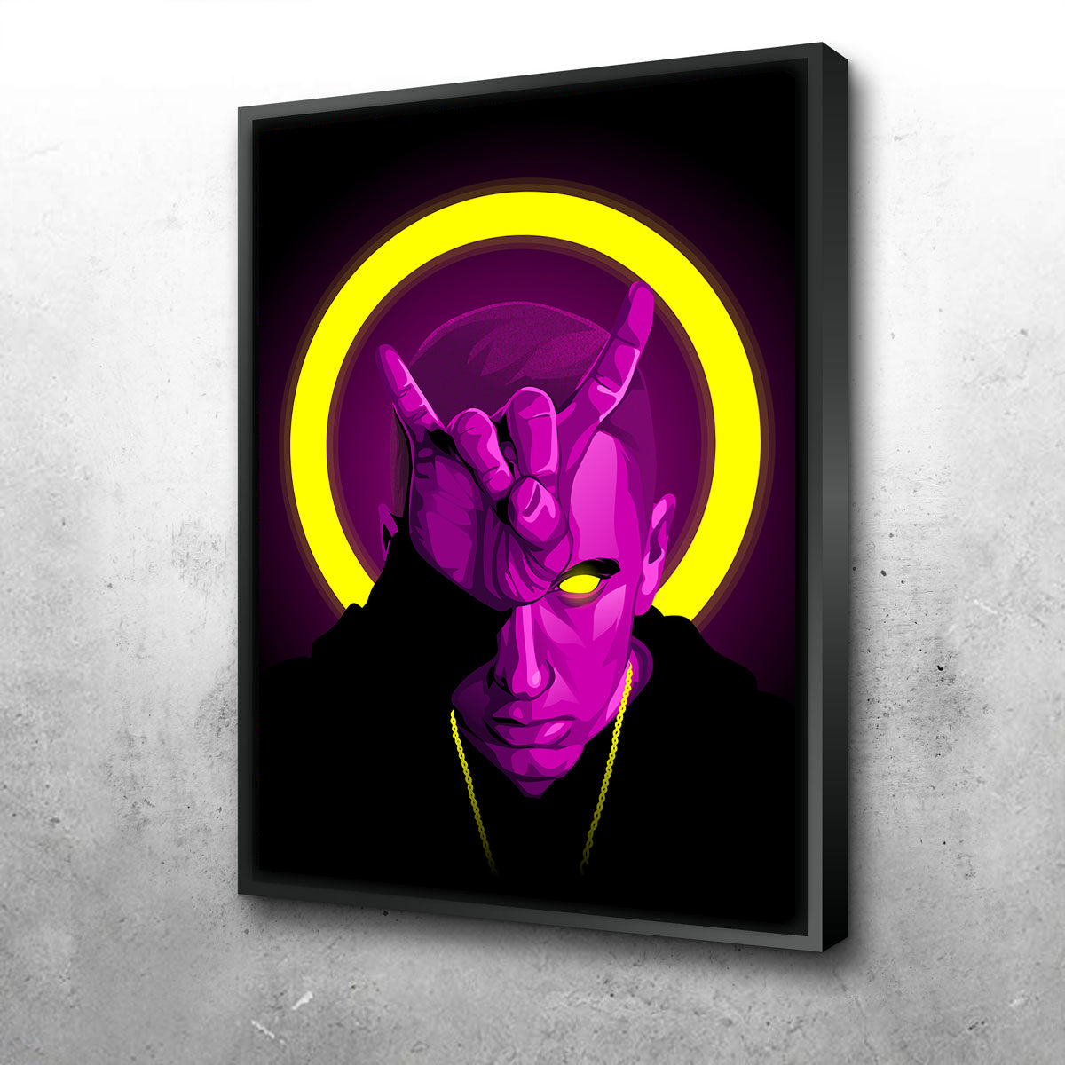 Stylish Slim Shady Wall Art by Tovu Yovi