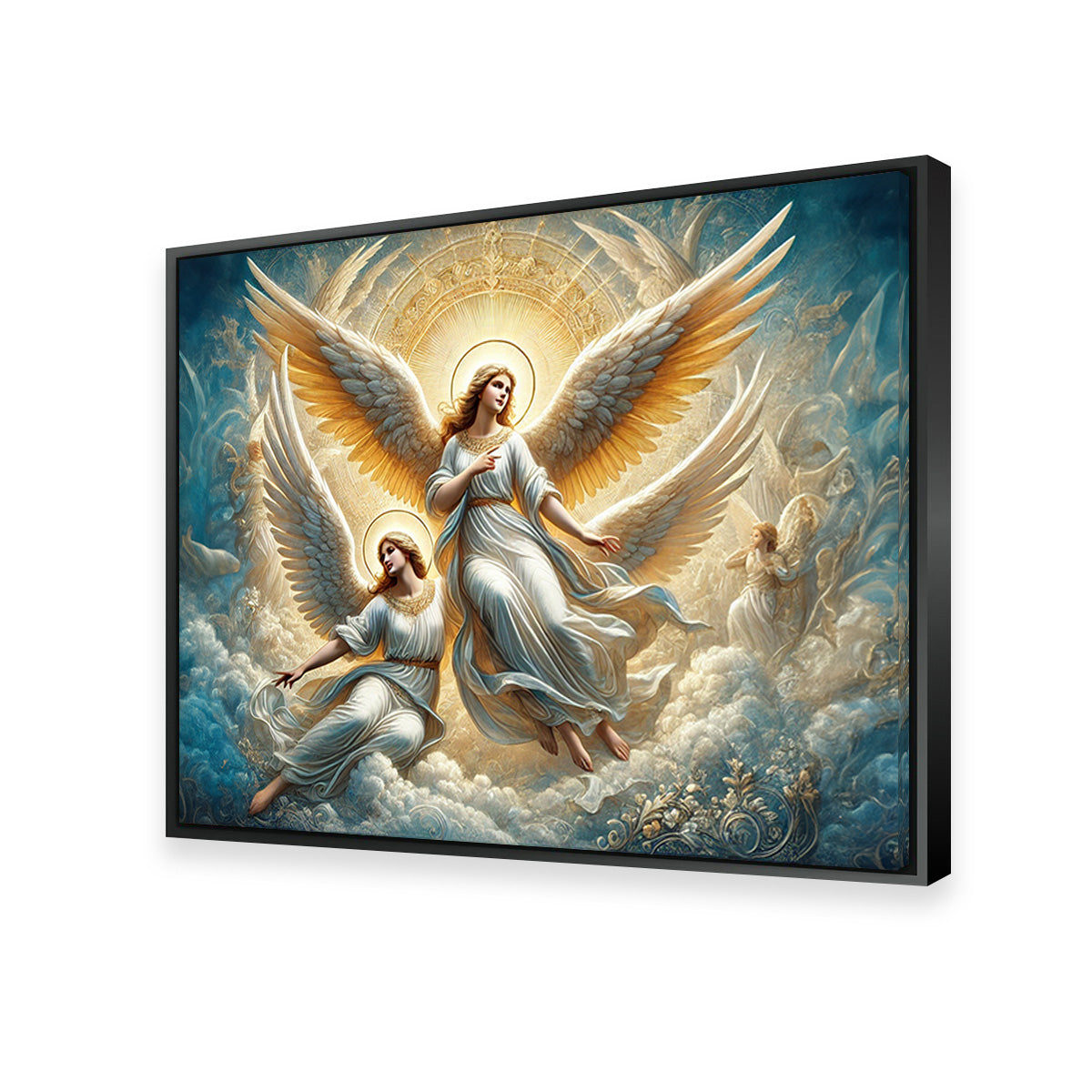 Enchanting Singing Angels Wall Art for Home Decor