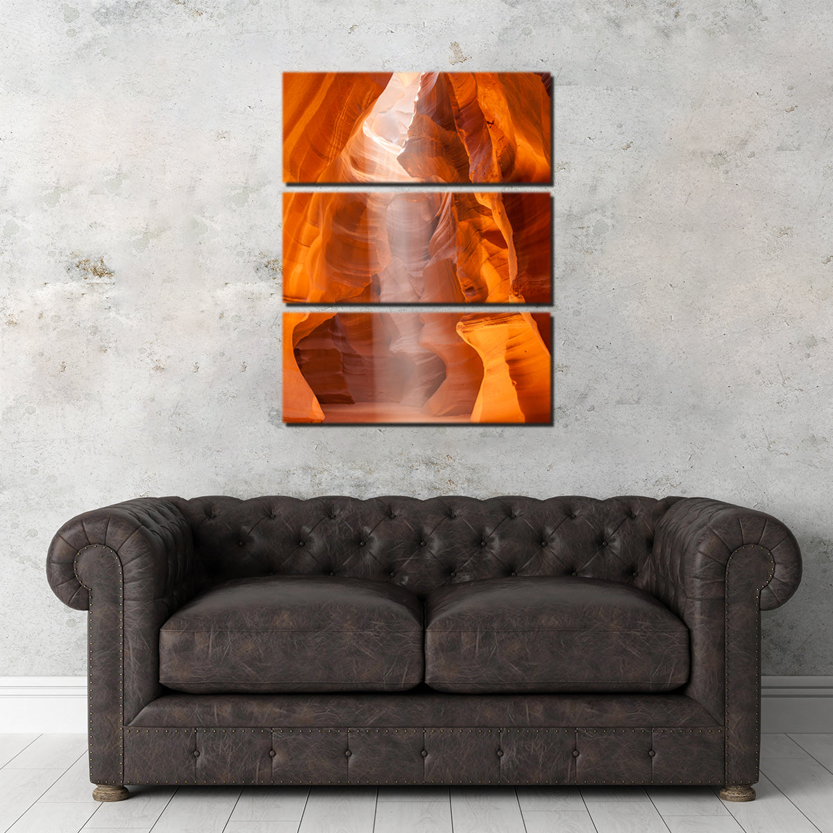 Stunning Antelope Canyon Unique Lightbeam Wall Art by Melanie Viola