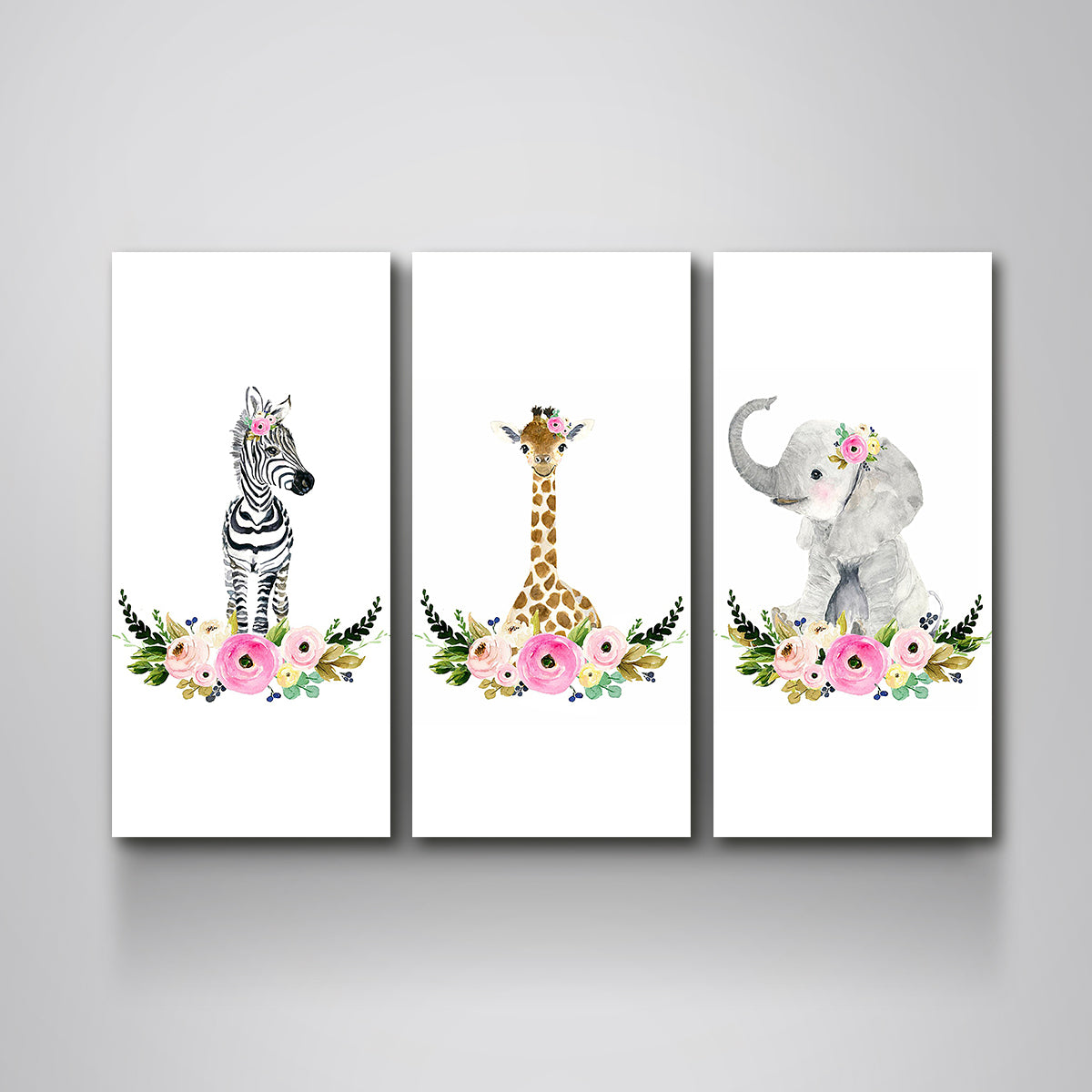 Adorable Nursery Animals Wall Art for a Charming Decor