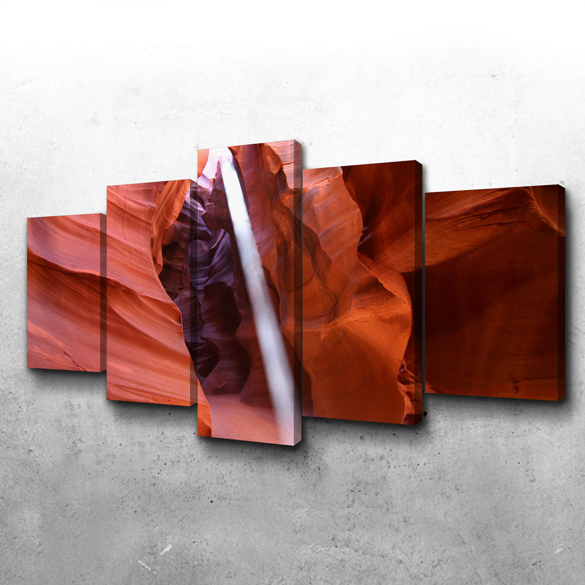 Stunning Antelope Canyon Light Beam Wall Art for Your Home Decor