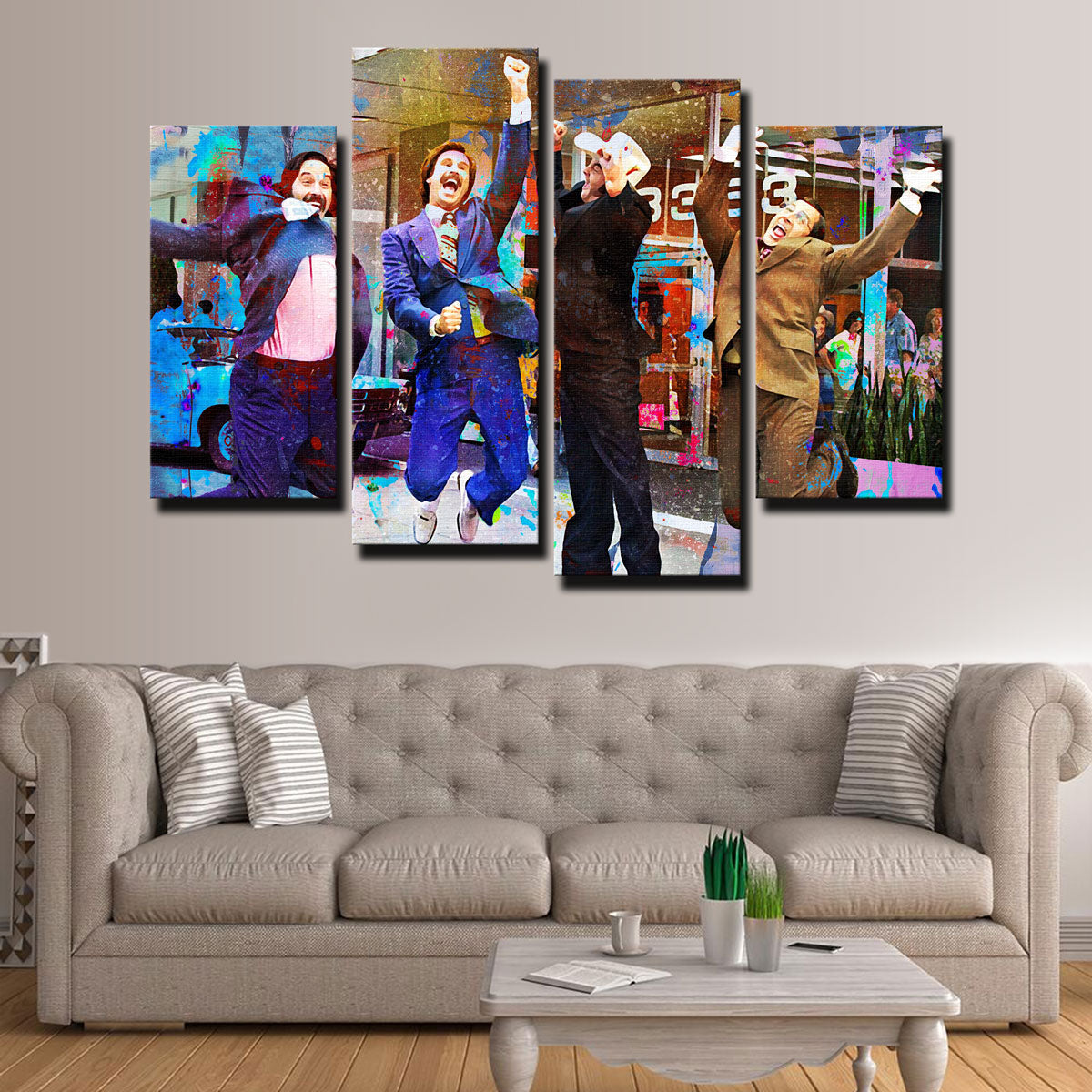 Stunning Anchorman Wall Art - High - Quality Decor