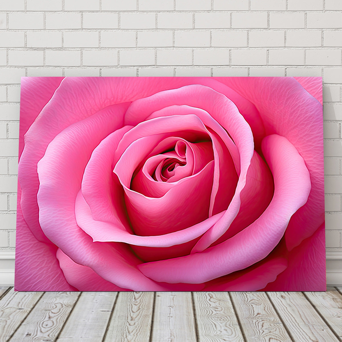 Gorgeous Pink Rose Canvas Print