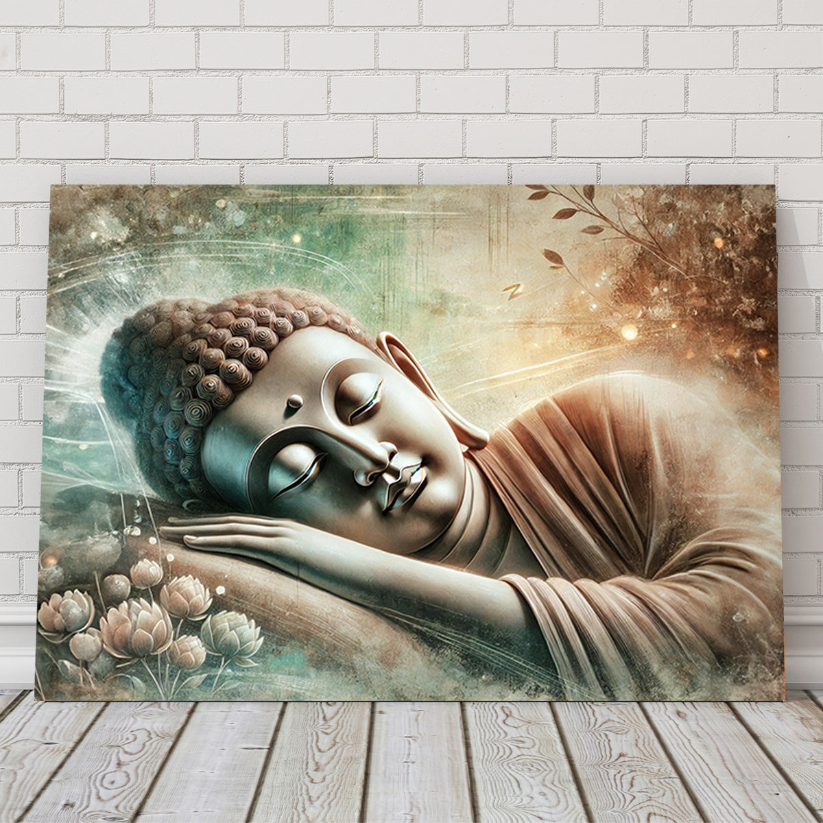Exquisite Sleeping Buddha Wall Art for Your Home