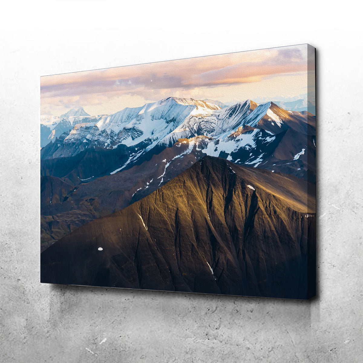 Stunning Alaskan Mountains Wall Art by Lucas Moore