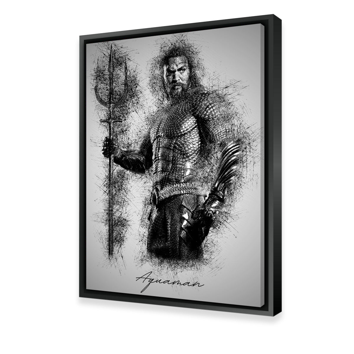 Stunning Aquaman Wall Art for Home Decor