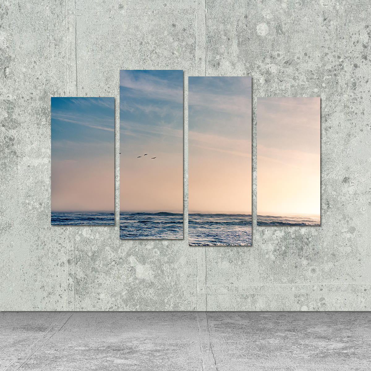 Gorgeous Pelican Sunset Wall Art by Kyle Sherry