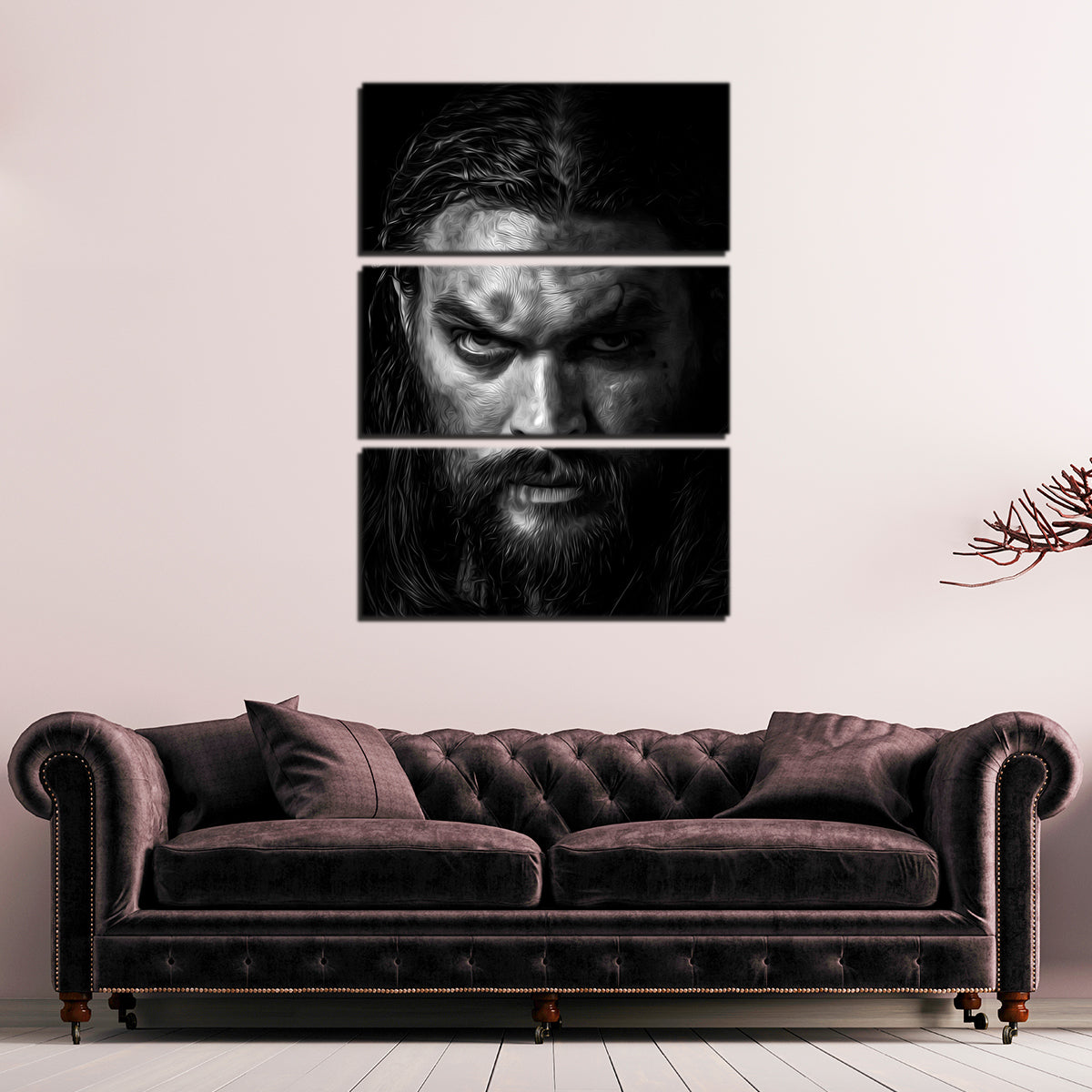 Stunning Portrait Frontier Wall Art by George Sorin