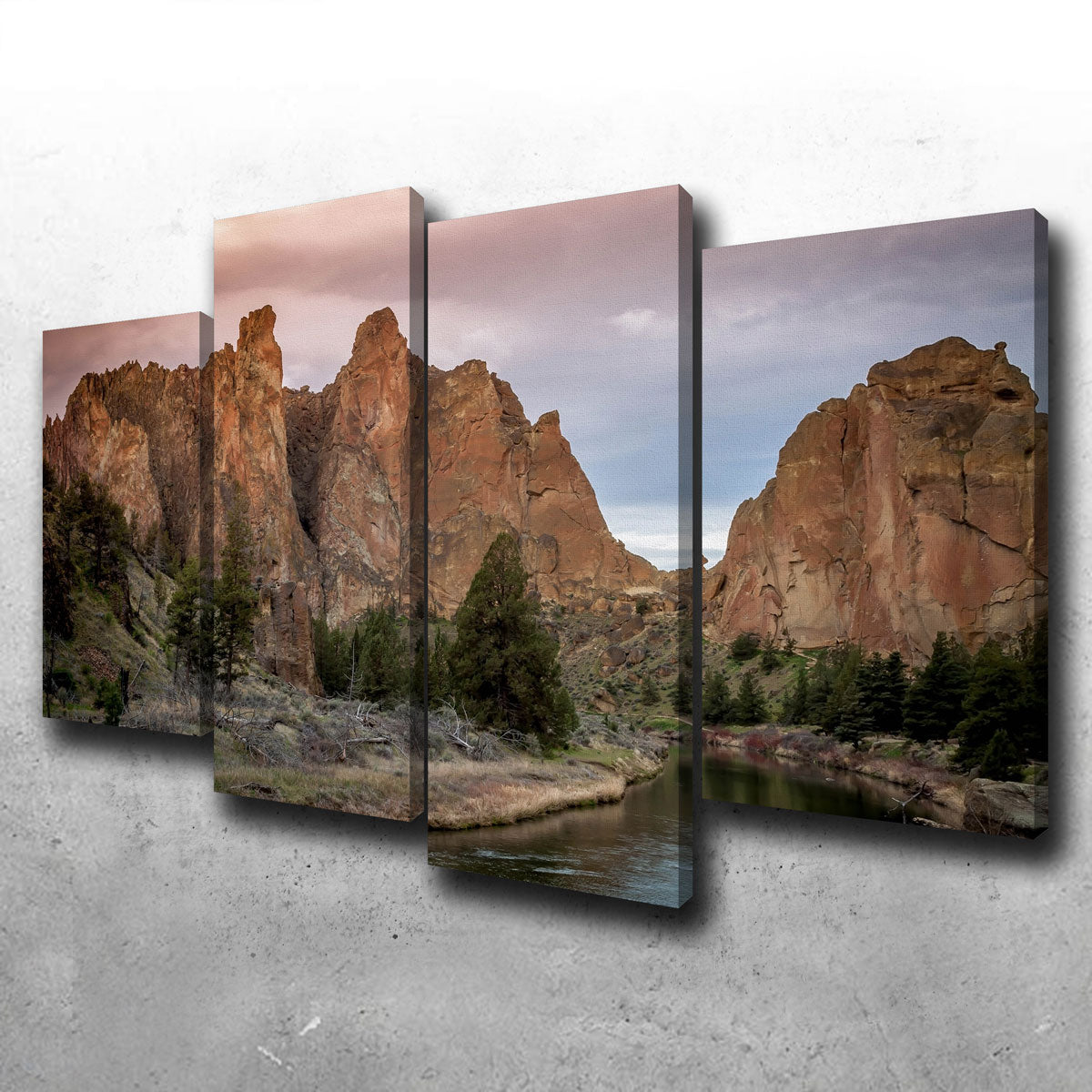 Stunning Smith Rock State Park Wall Art - Museum Quality Canvas Prints