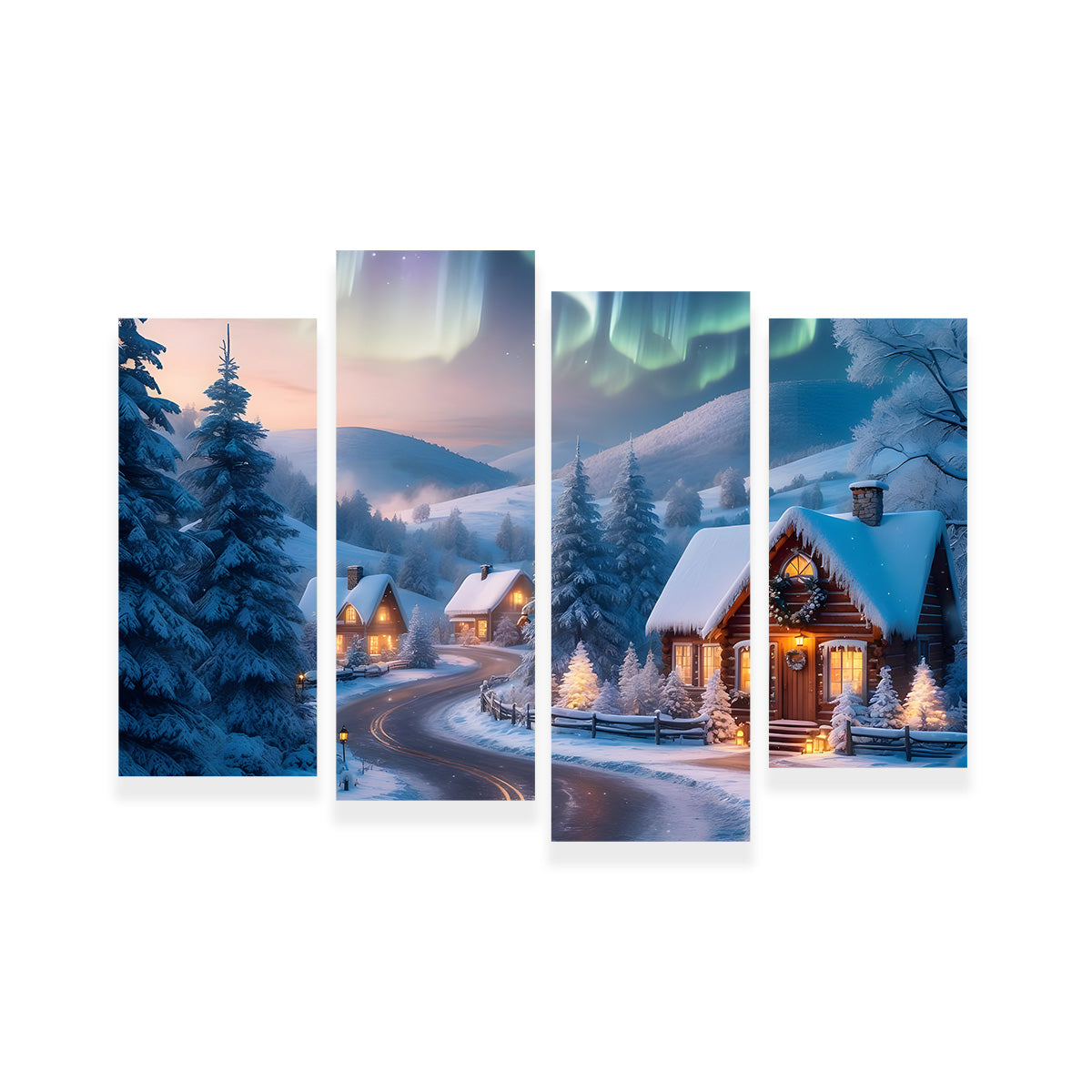 Northern Lights Premium Handmade Canvas Prints