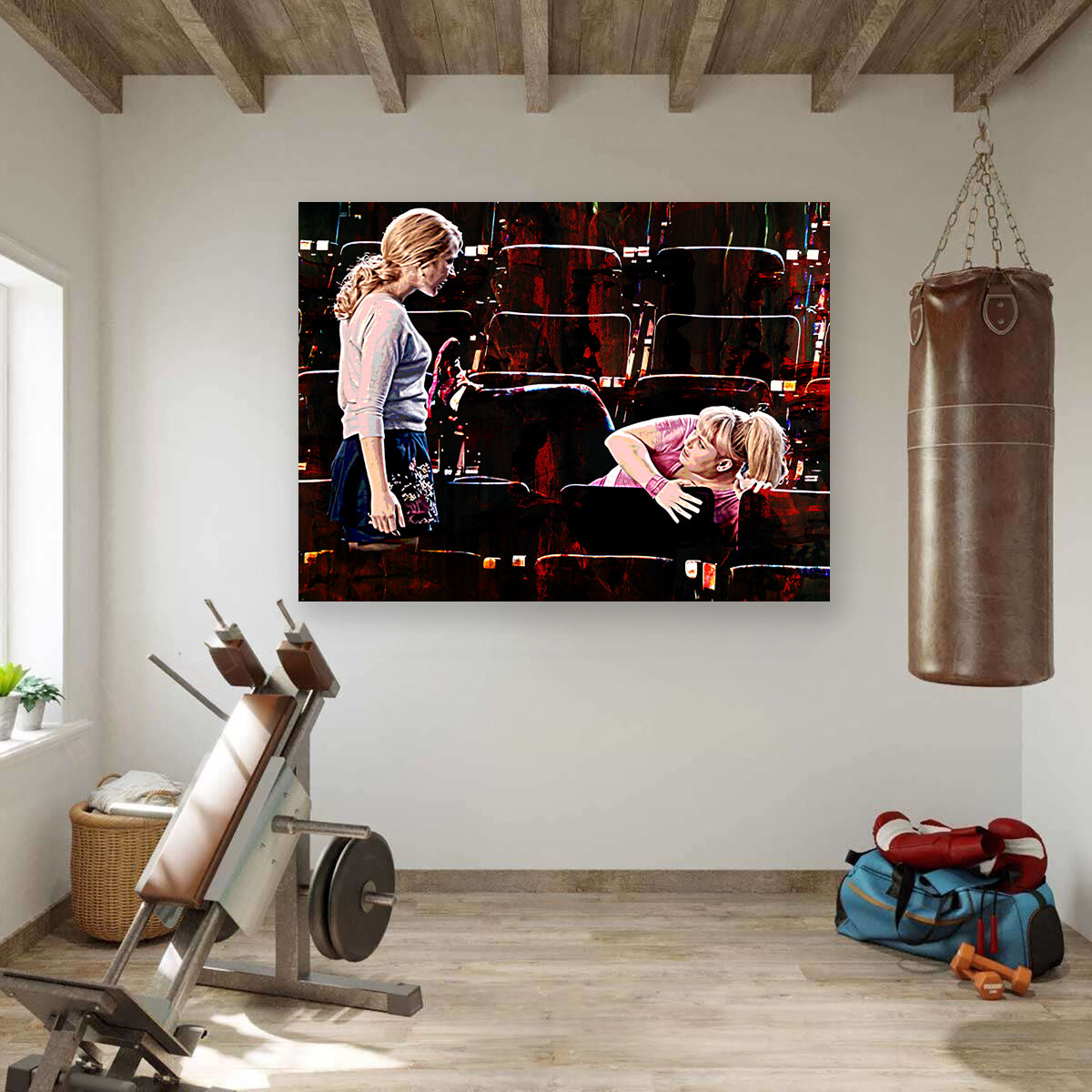 Pitch Perfect Workout Inspiring Wall Art for Fitness Enthusiasts