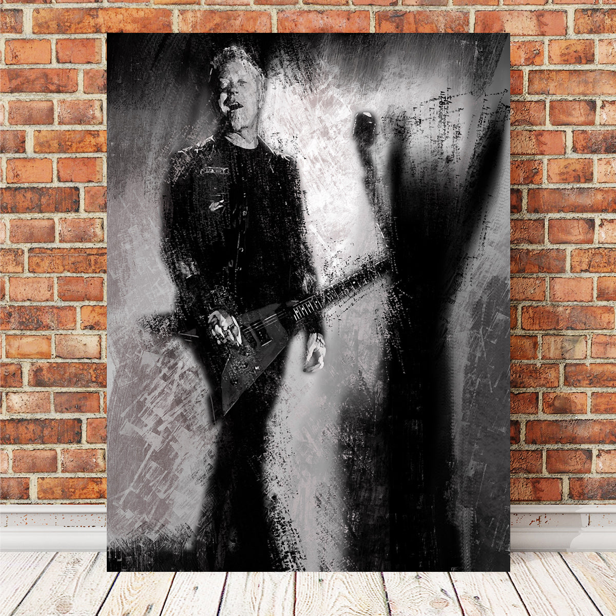 Stunning Hetfield Wall Art by Andy Brackpool