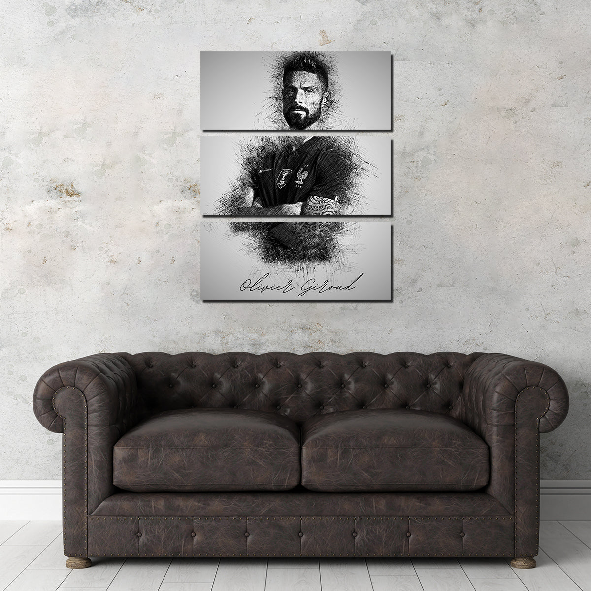 Stunning Olivier Giroud Wall Art for Home Decor