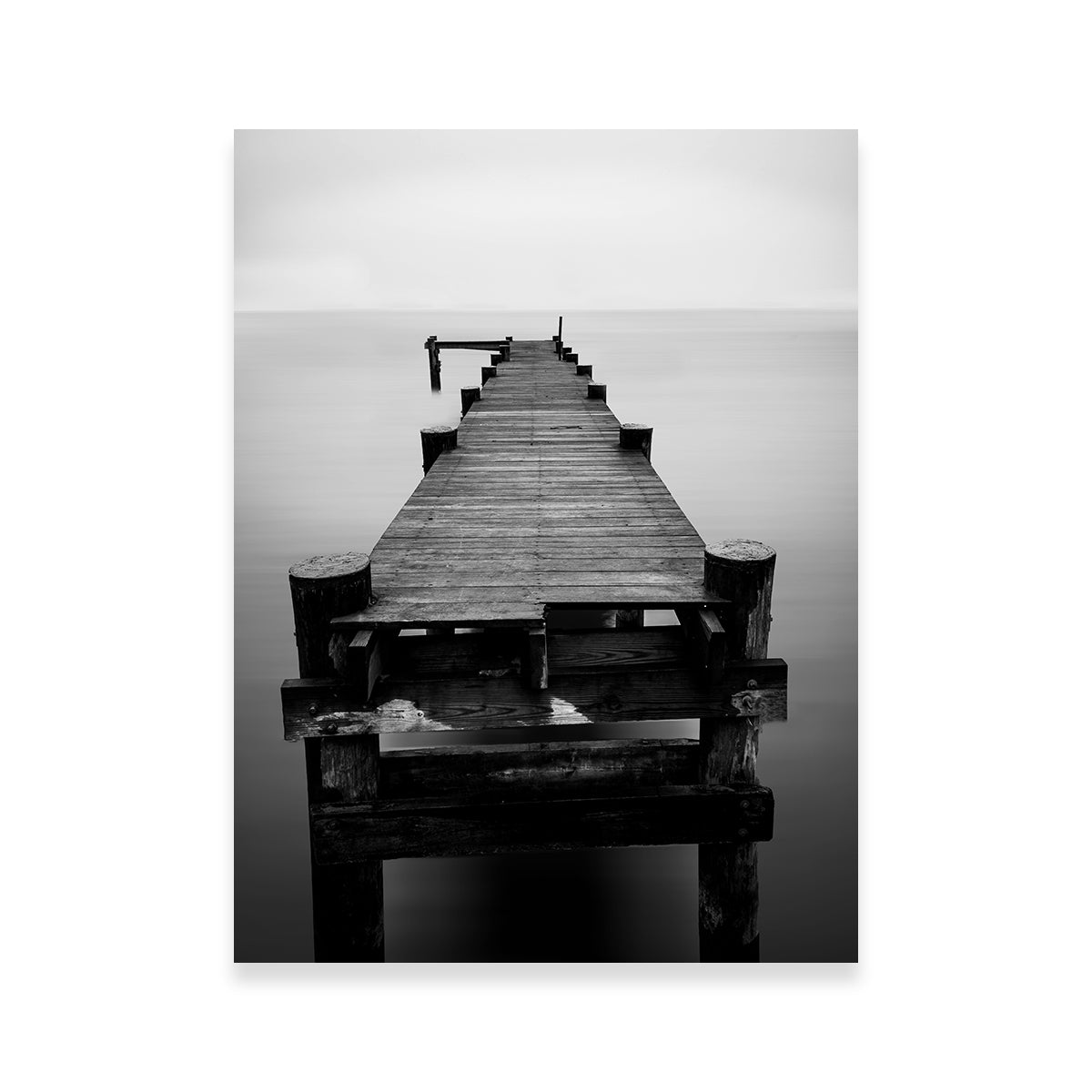 Exquisite Pierside Wall Art by Dennis Maida