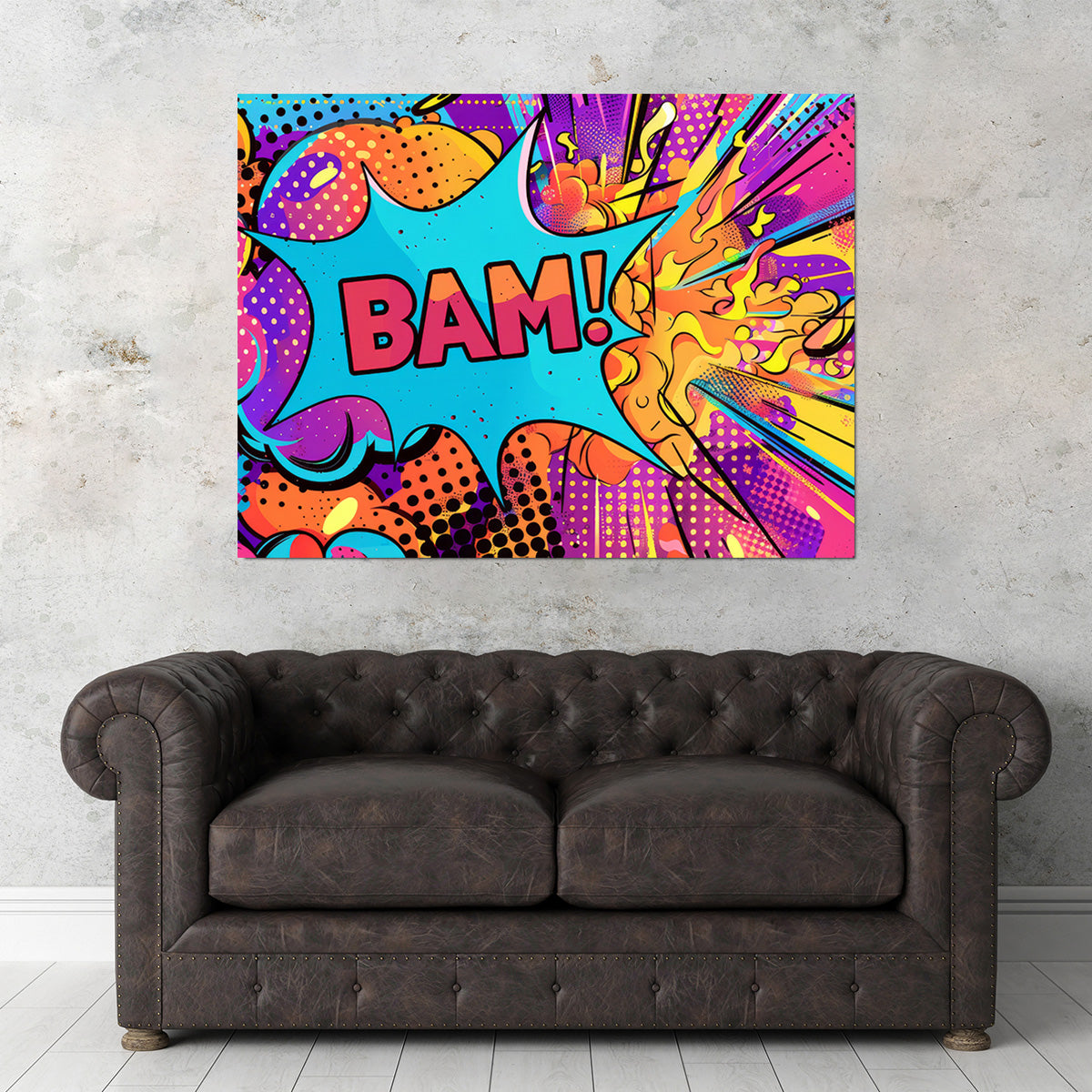 Exquisite Bam Wall Art - Handmade Museum Quality Canvas