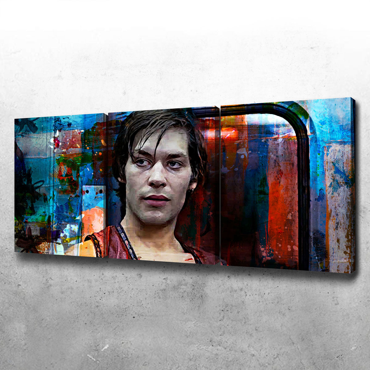 Stunning Ajax Wall Art - Handmade with Sustainable Pine