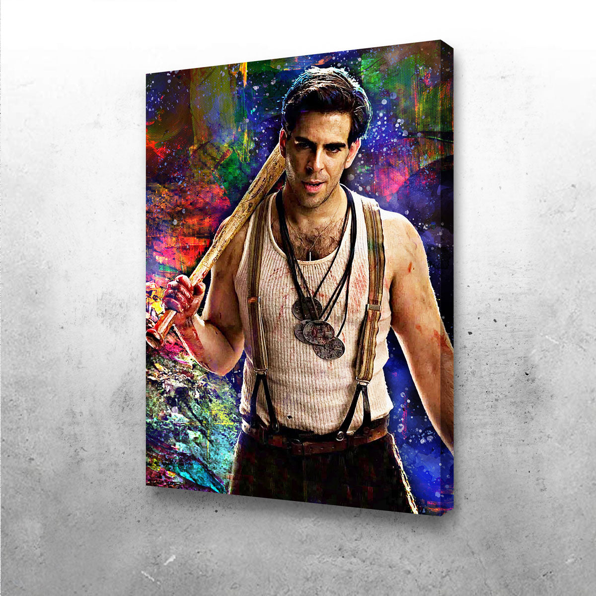 Exquisite Bear Jew Wall Art - Handmade with Museum-Quality Canvas