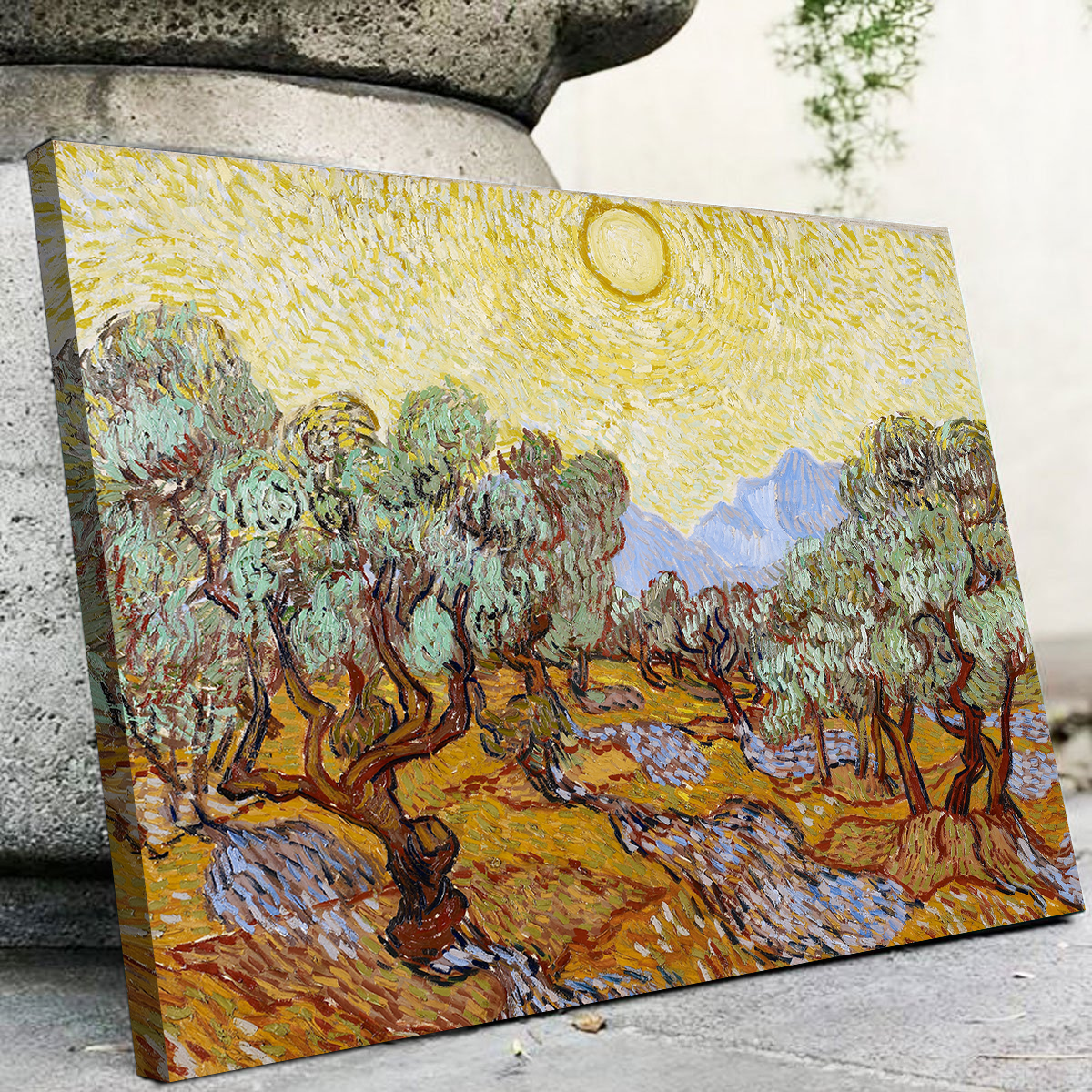Stunning Olive Trees Wall Art by Vincent van Gogh
