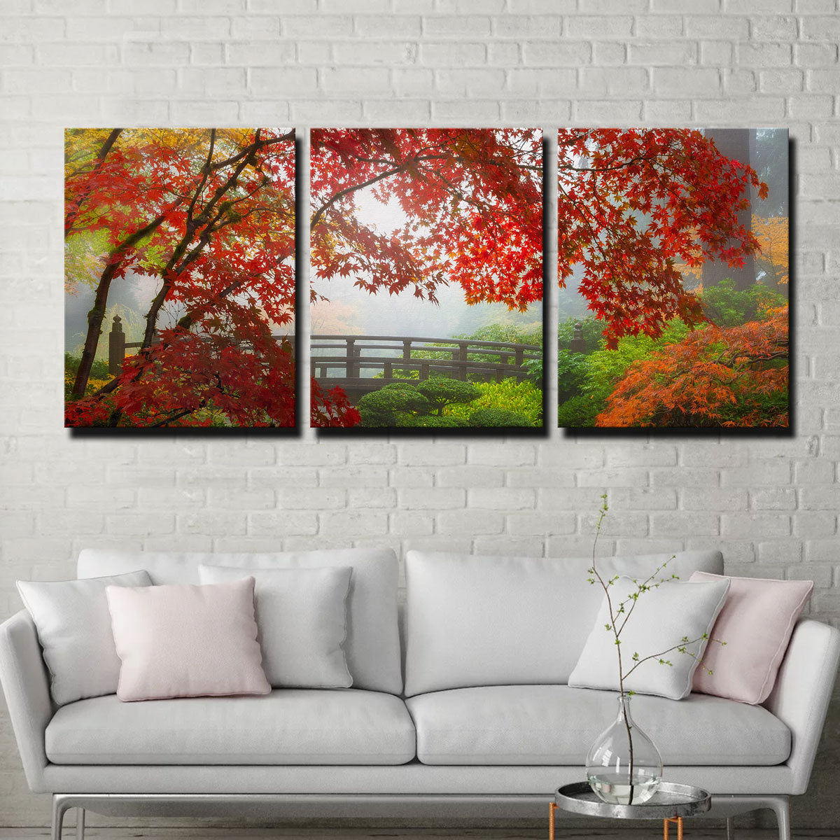 Exquisite Portland Japanese Garden Wall Art - Museum-Quality Canvas Print