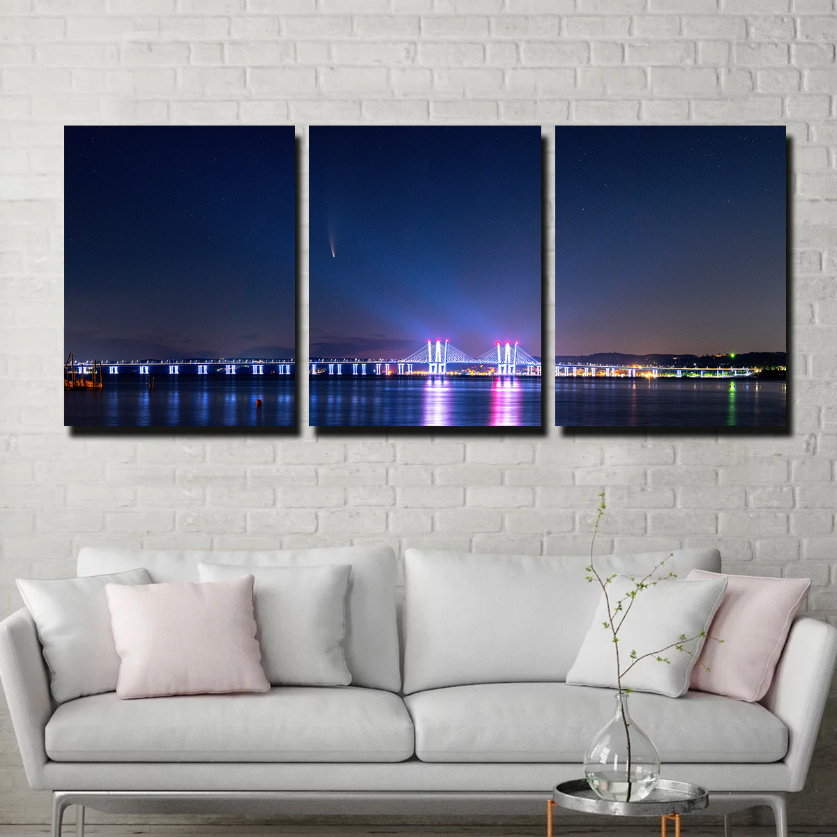 Stunning Neowise Panoramic Wall Art by Dennis Maida