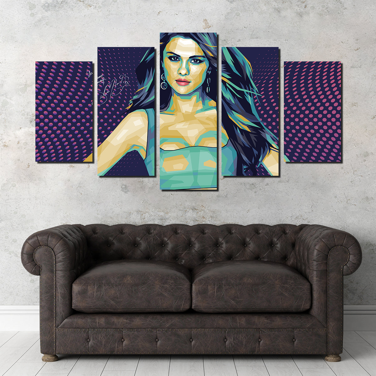 Selena Signature High - Quality Wall Art by Ralph & Laura Design