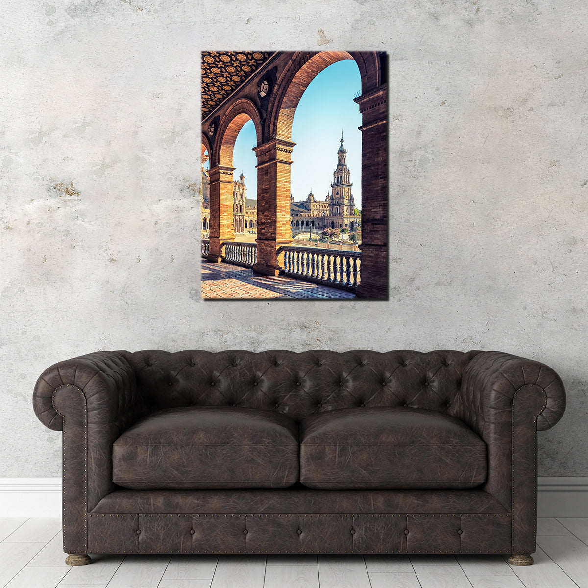 Exquisite Seville City Wall Art by Manjik Pictures