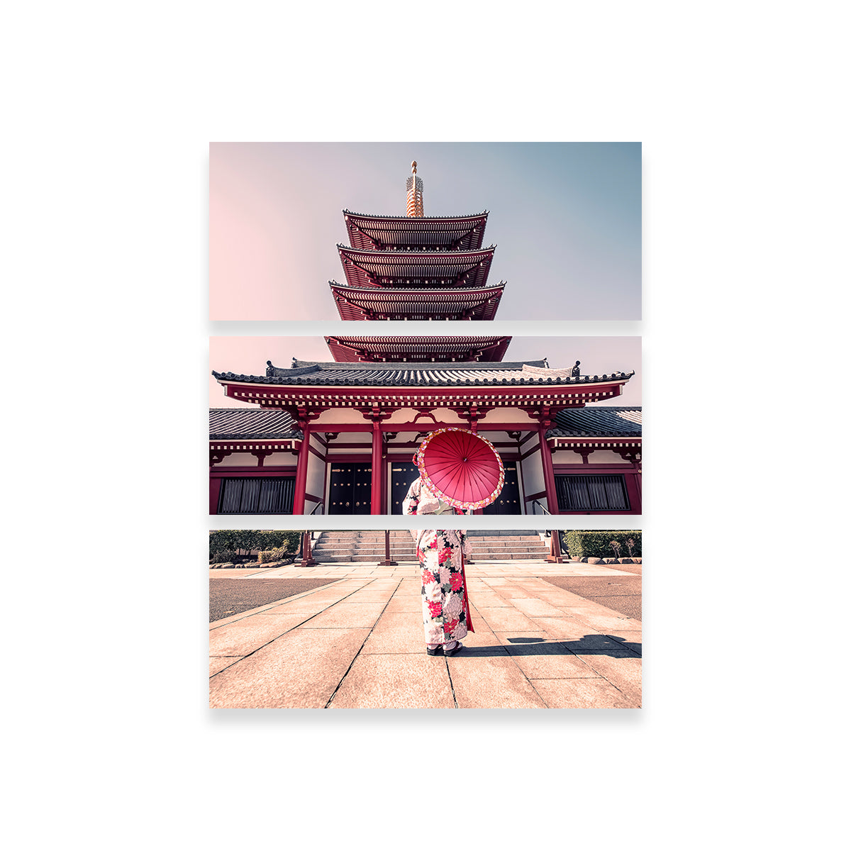 Stunning Asakusa Wall Art by Manjik Pictures