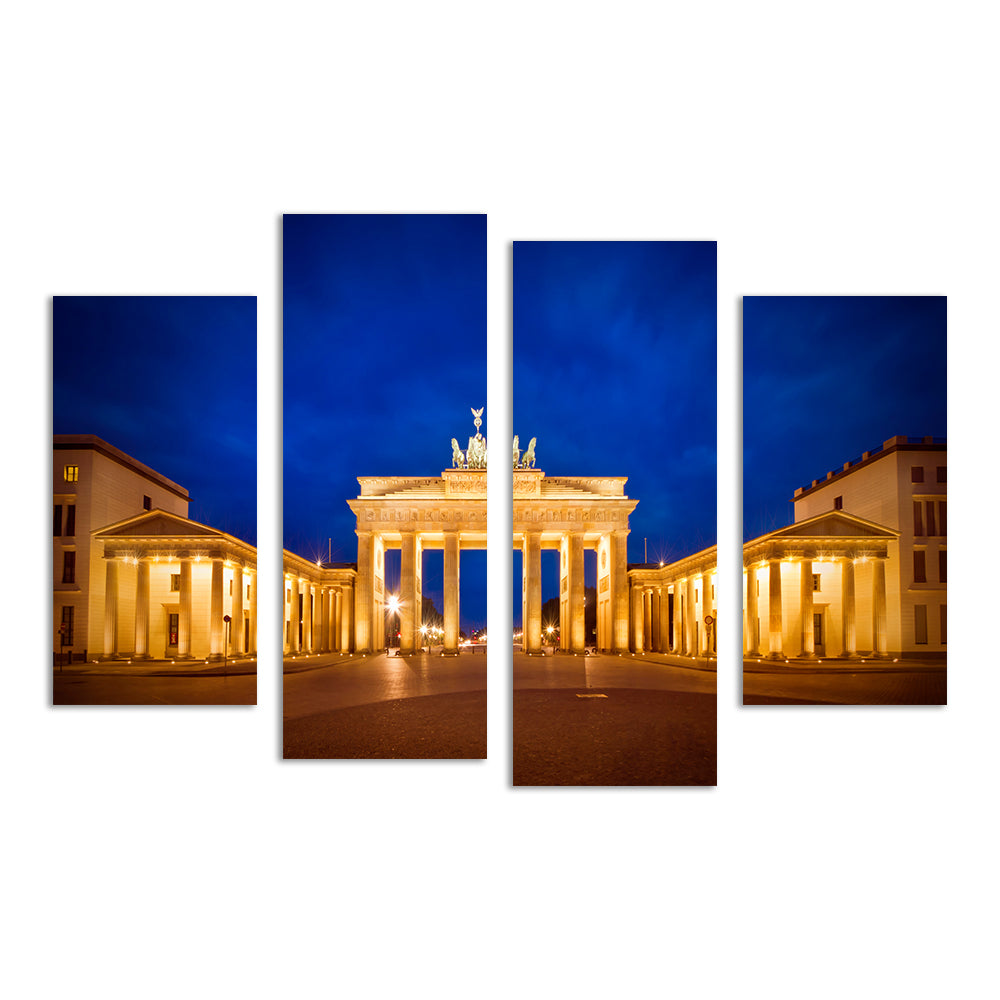 Exquisite Berlin Brandenburg Gate Wall Art by Melanie Viola