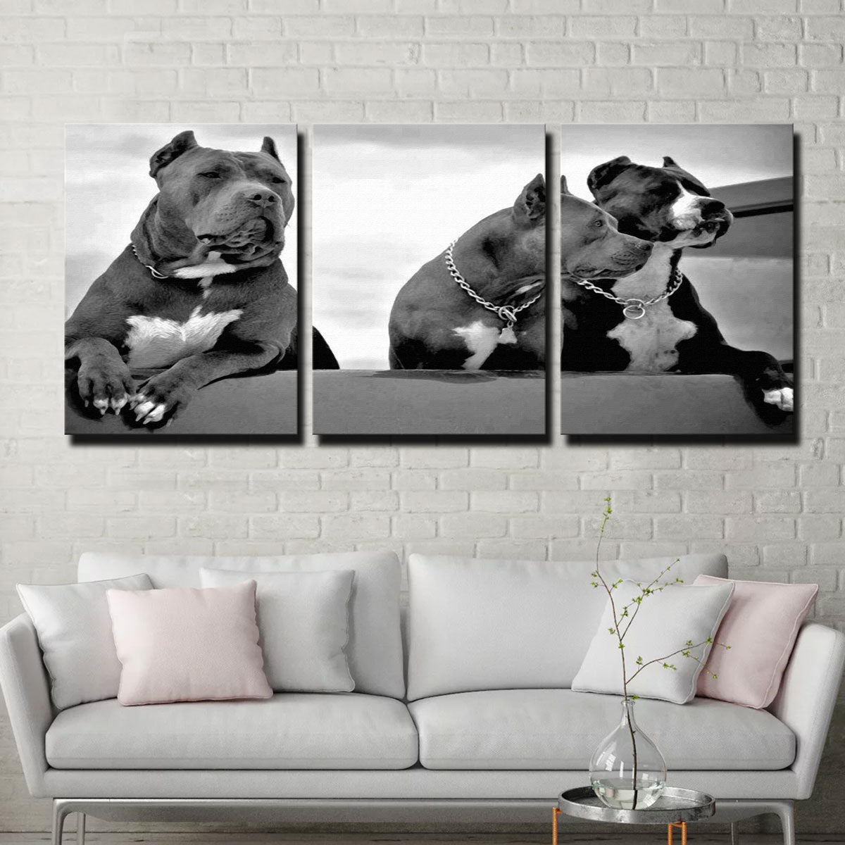 Stunning Pit Bulls Wall Art for Your Home Decor