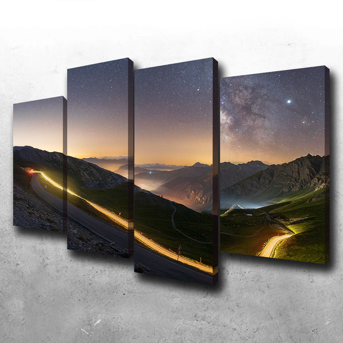 Stunning Agnel Pass Wall Art by Jeff Graphy