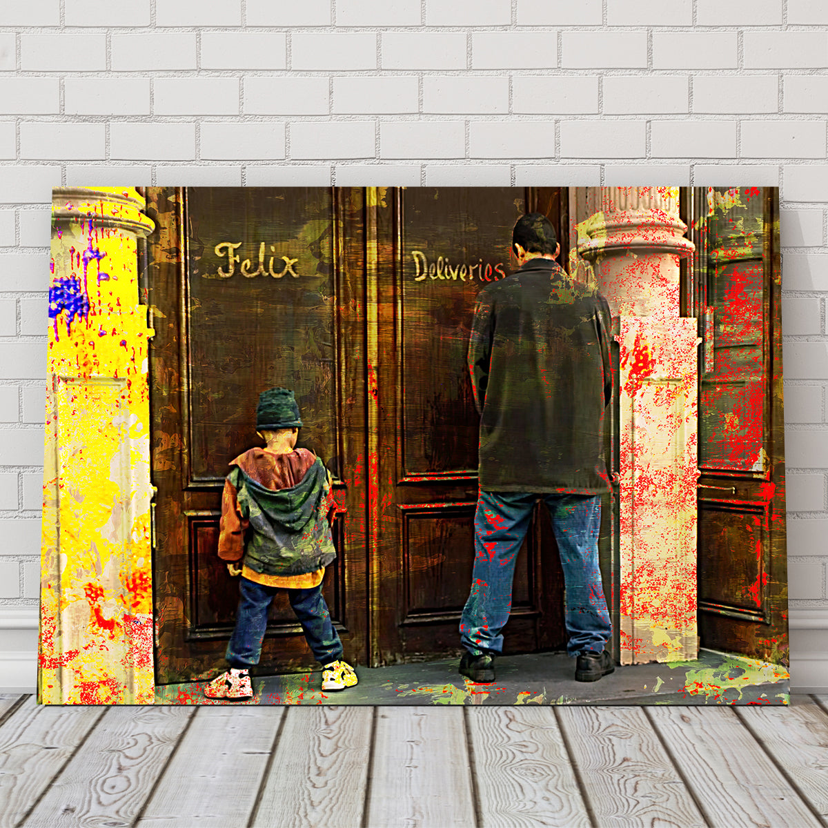 Big Daddy - Premium Kiln - Dried Pine Wood Framed Canvas Prints