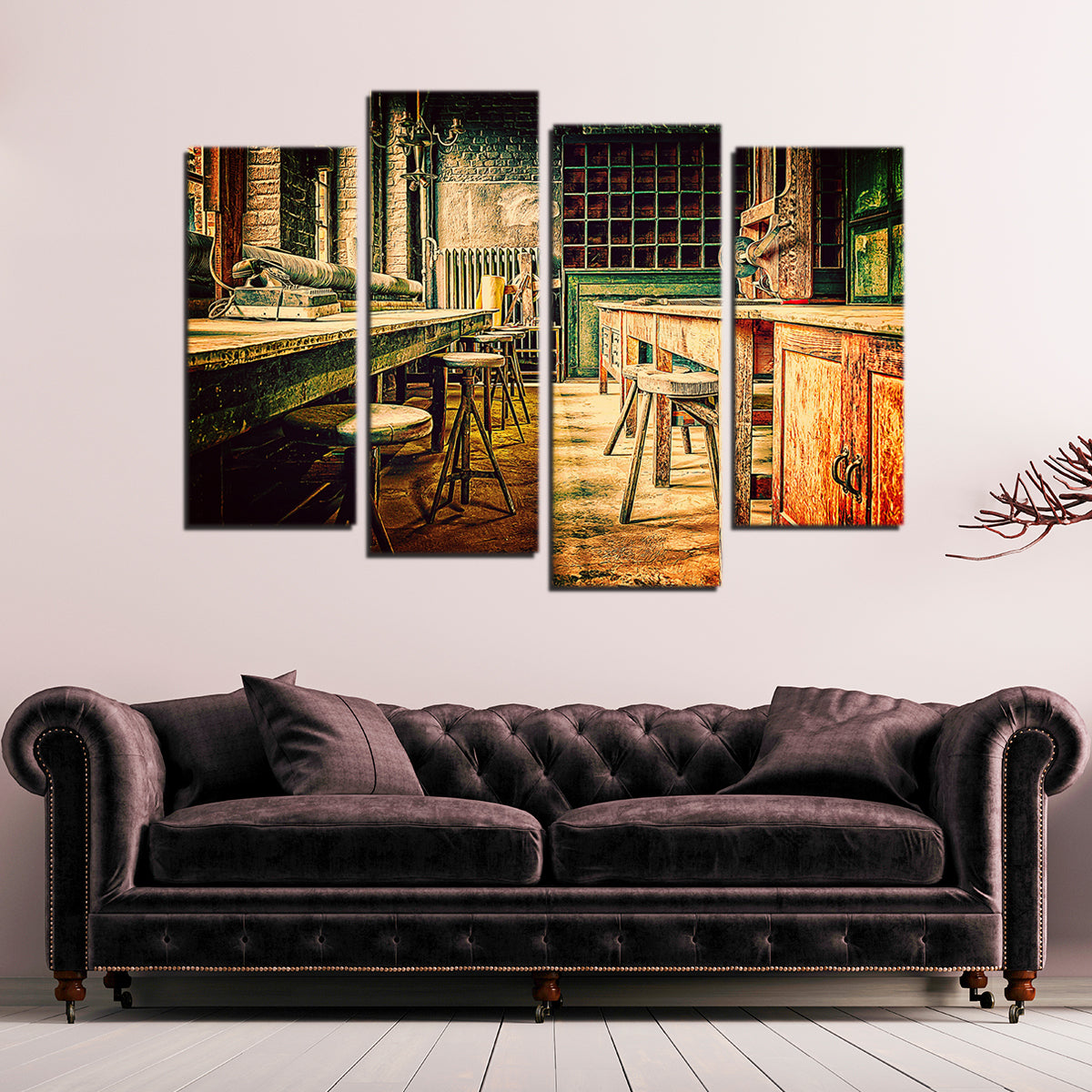 Stunning Olde Workshop Wall Art by Denise Dundon